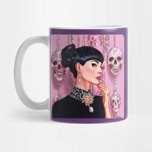 Goth fashion girl Mug